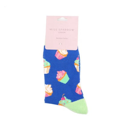Bamboo Socks For Women - Cupcakes