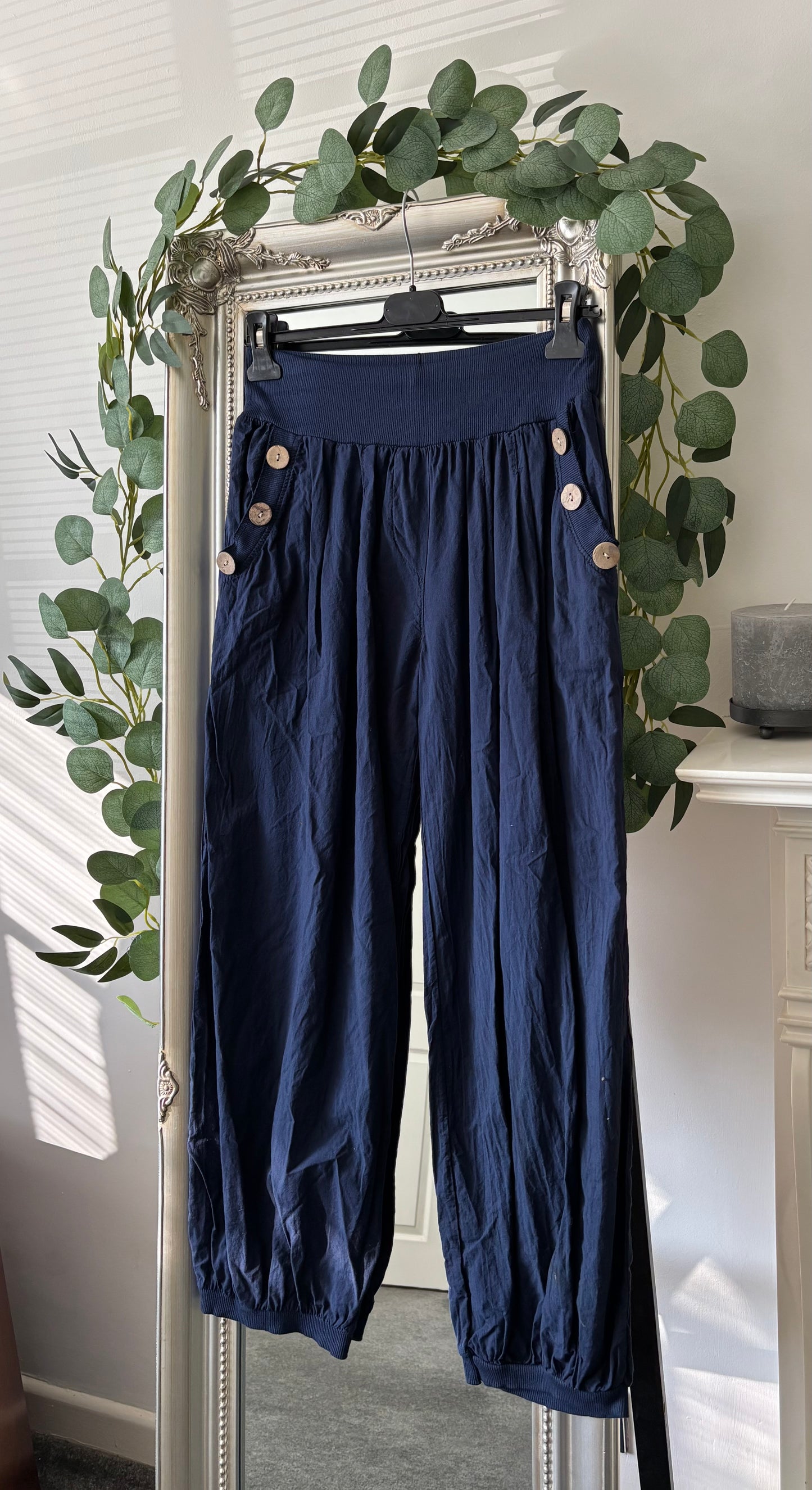 Cotton Harem Trousers