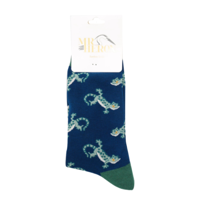 Bamboo Socks For Men - Lizards