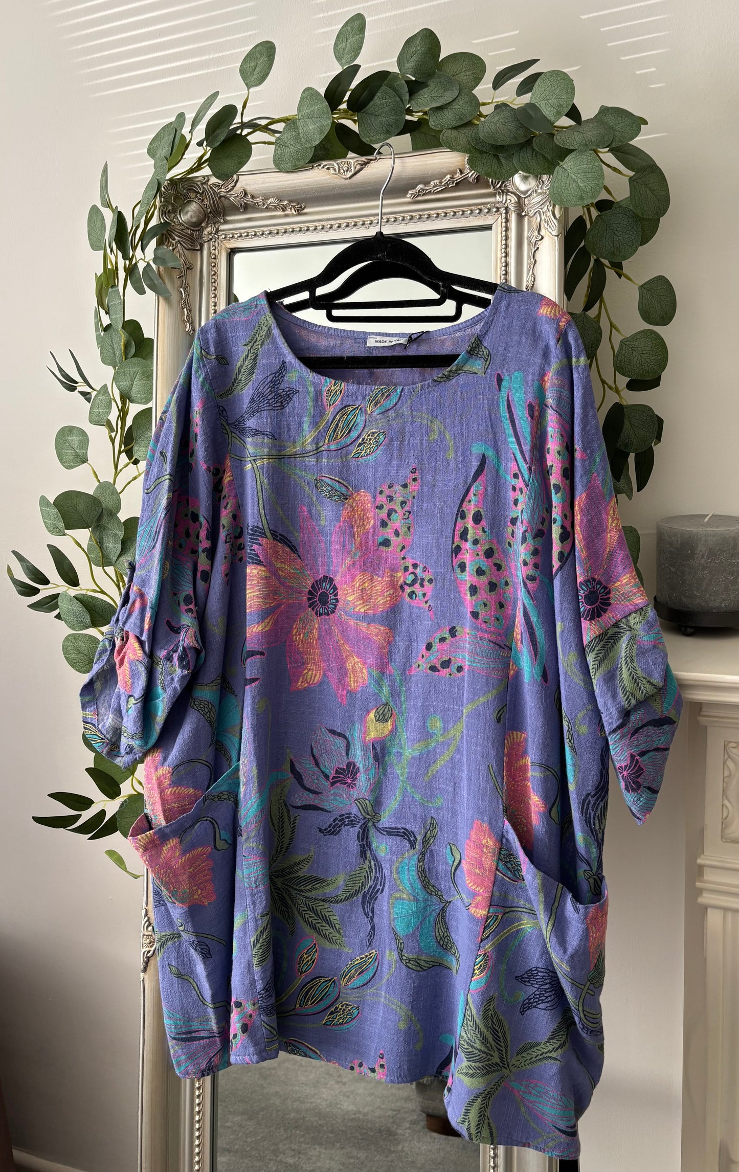 Cotton Orchid Print Tunic