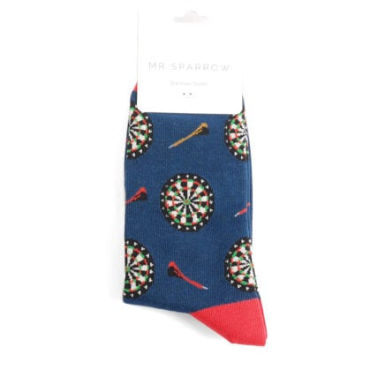 Bamboo Socks For Men - Dart Boards