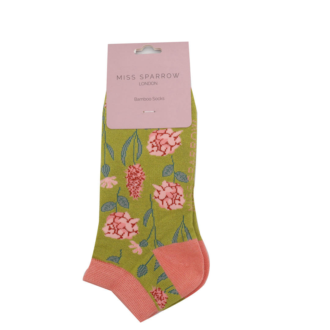 Bamboo Trainer Socks For Women - Botany
