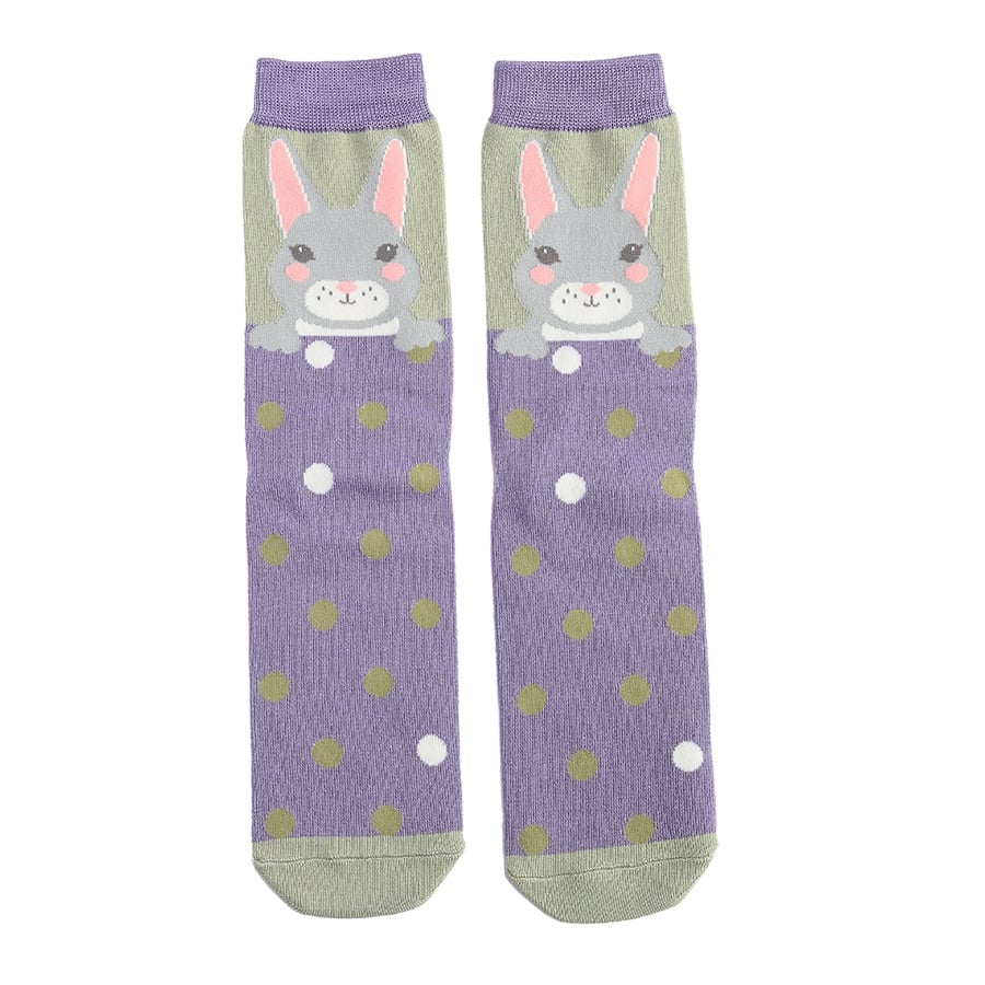 Bamboo Socks For Women - Rabbits