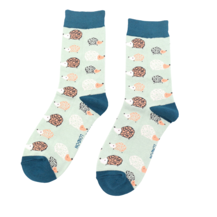 Bamboo Socks For Women - Hedgehogs