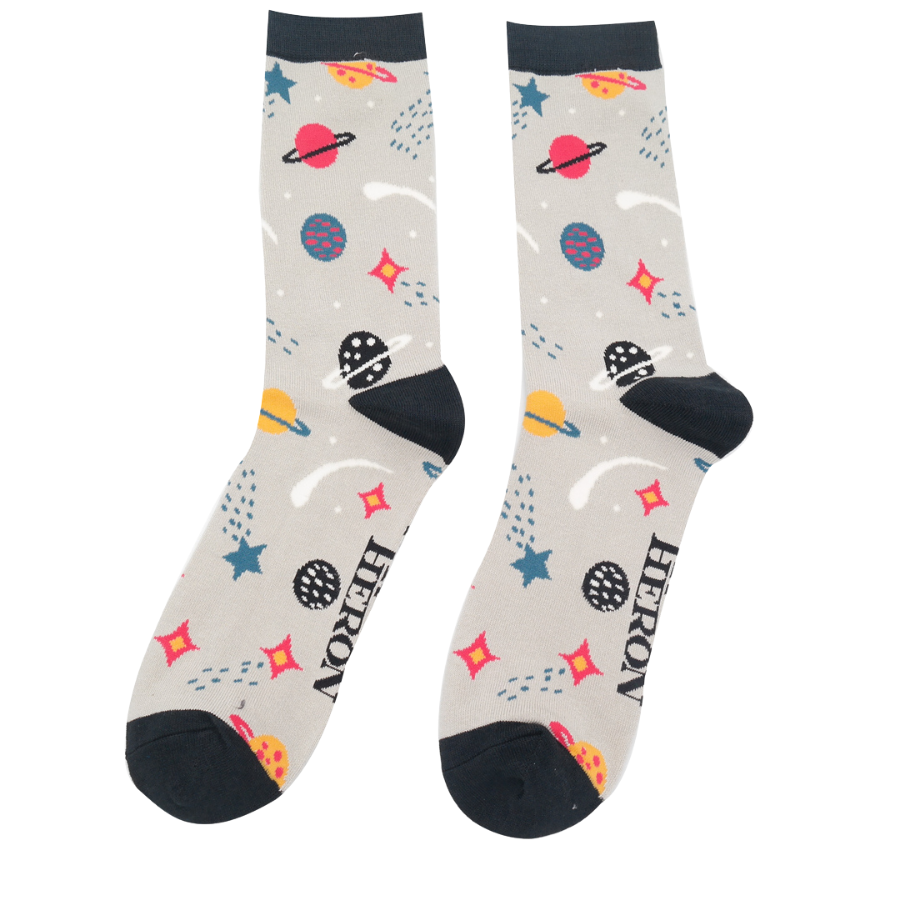 Bamboo Socks For Men - Space