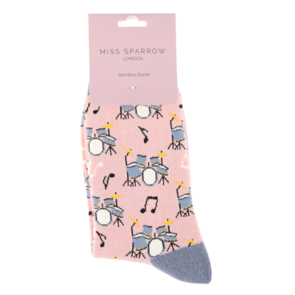Bamboo Socks For Women - Drums