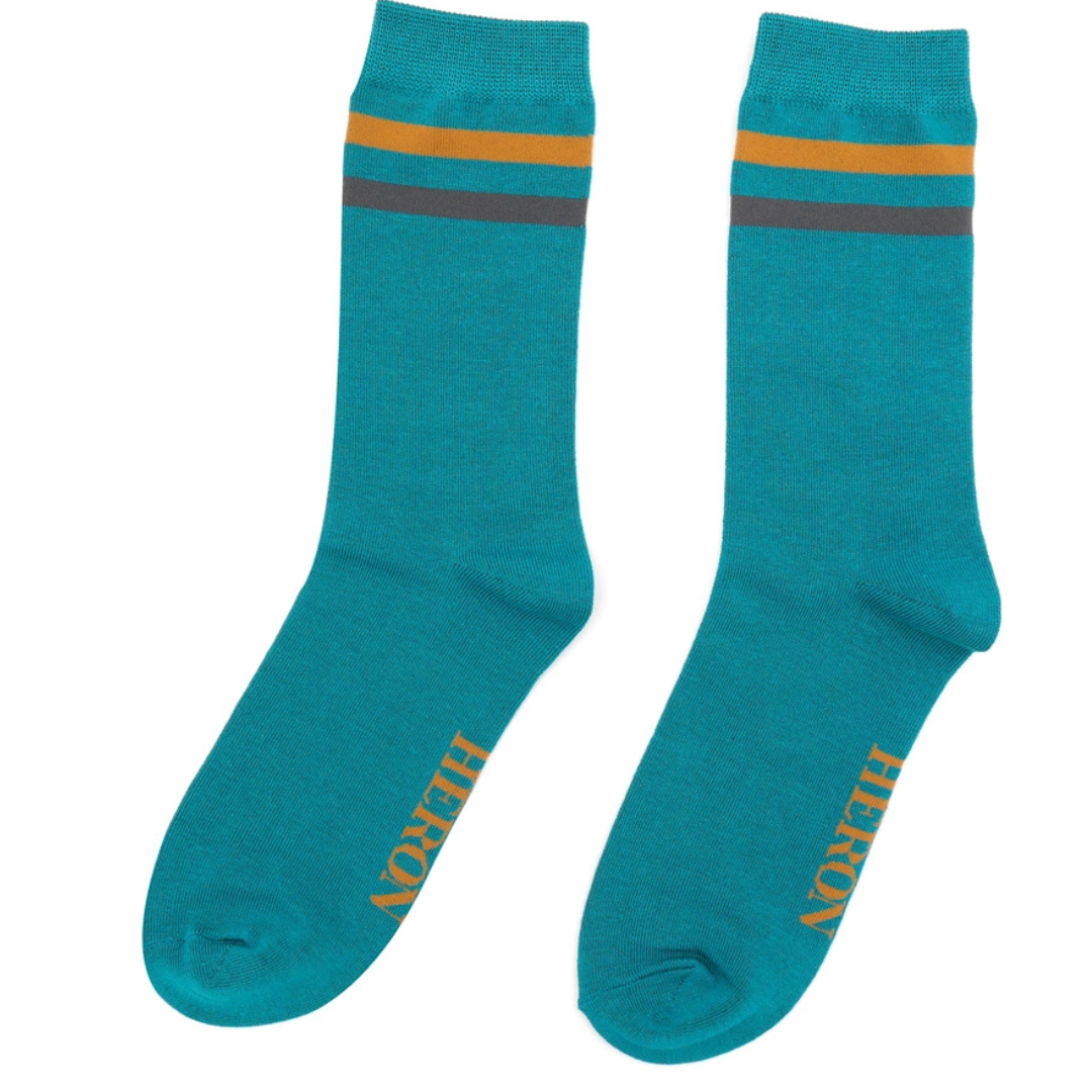 Bamboo Socks For Men - Sports Stripes
