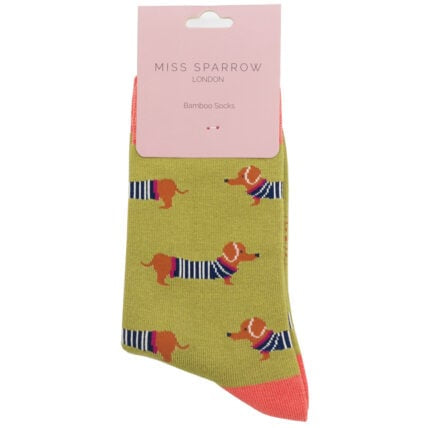 Bamboo Socks For Women - Dachshunds
