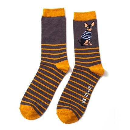 Bamboo Socks For Men - Chihuahuas