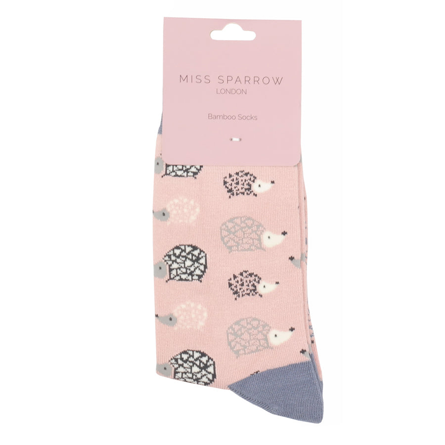 Bamboo Socks For Women - Hedgehogs