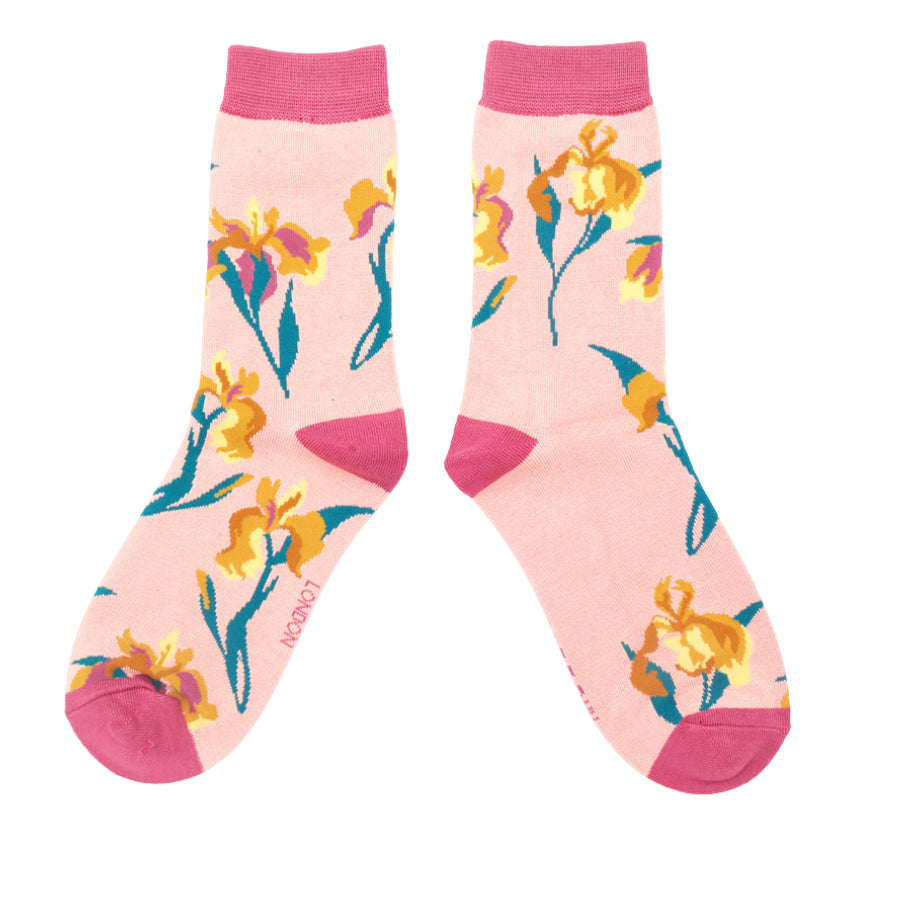 Bamboo Socks For Women - Wild Iris
