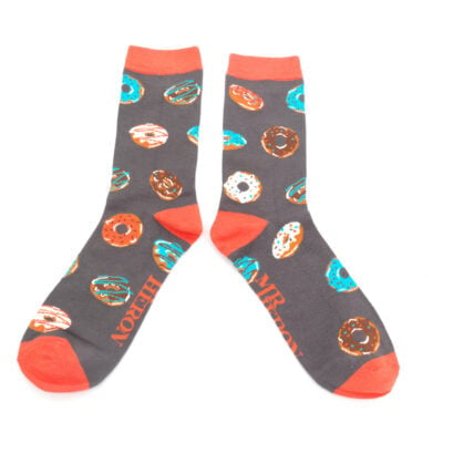 Bamboo Socks For Men - Donuts
