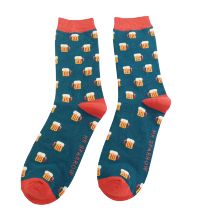 Bamboo Socks For Men - Beer