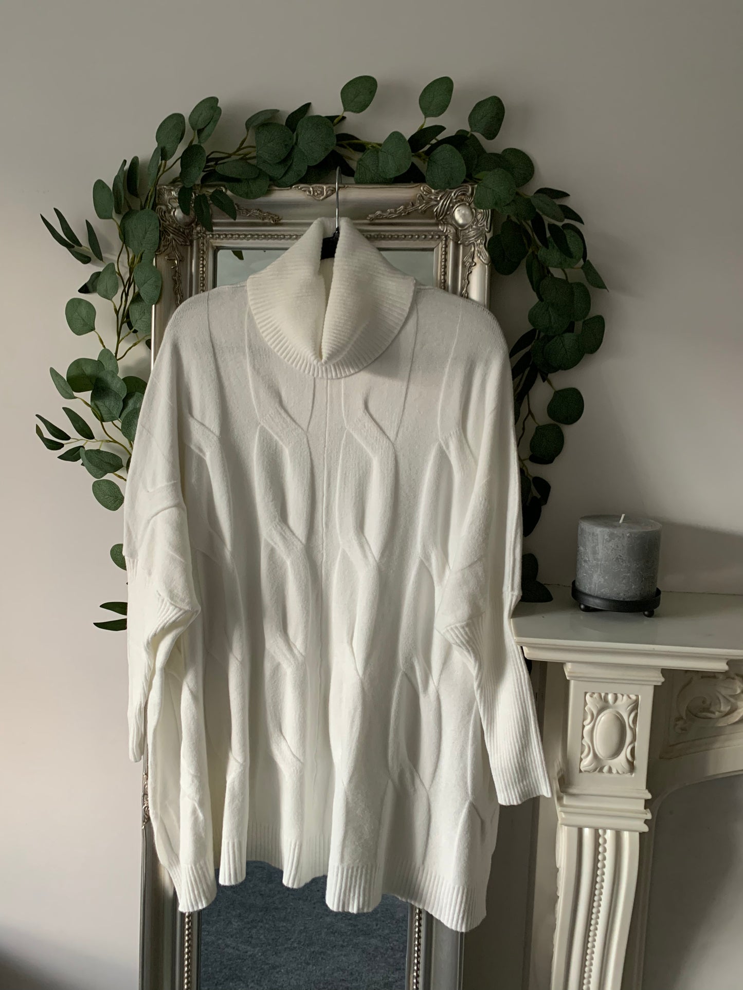Polo Neck Sweater Tunic