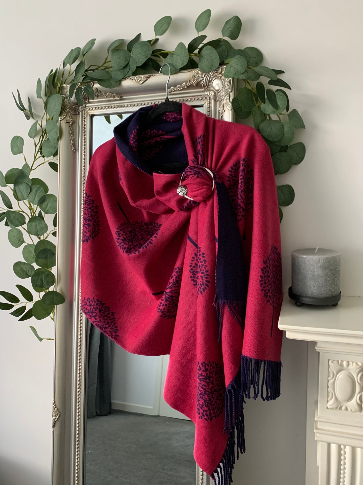 Super Soft Cashmere Blend Reversible Wrap