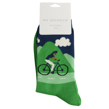 Bamboo Socks For Men - Mountain Biking