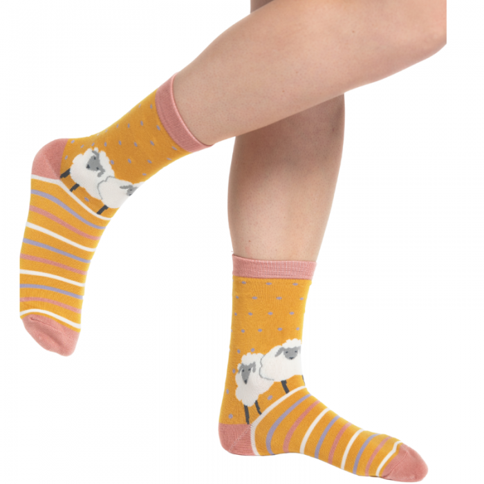 Bamboo Socks For Women - Sheep