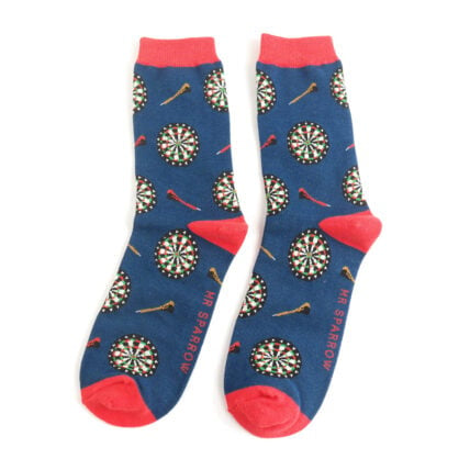 Bamboo Socks For Men - Dart Boards
