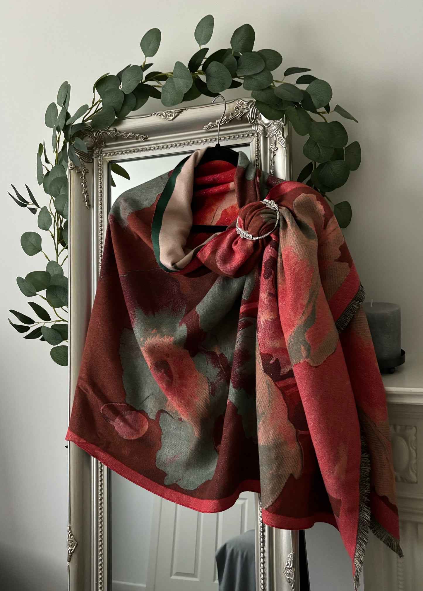 Designer Inspired Cashmere Blend Wrap/Pashmina
