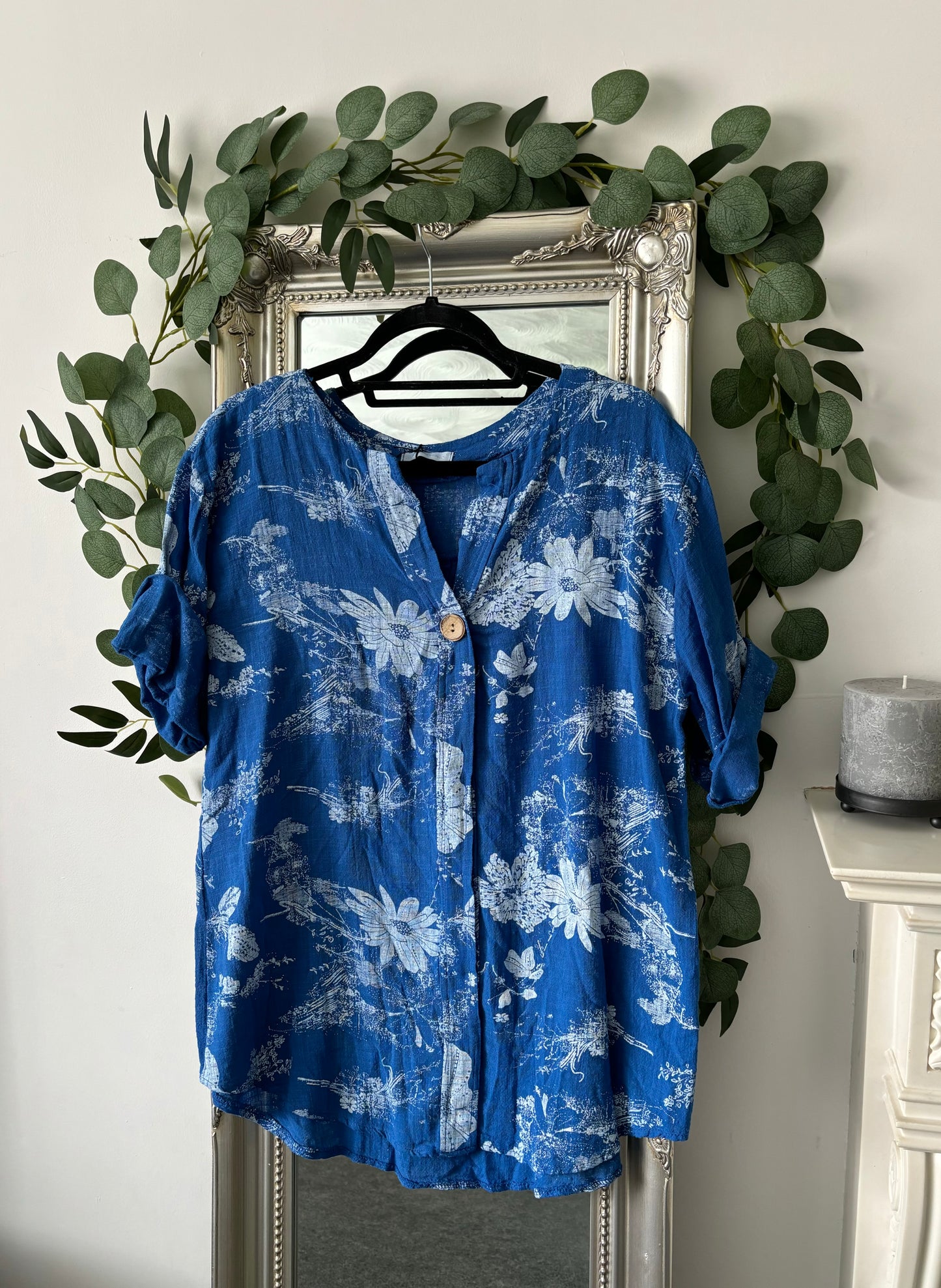 Floral Cotton Tunic