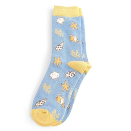 Bamboo Socks For Women - Seashells