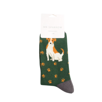 Bamboo Socks For Men - Jack Russell