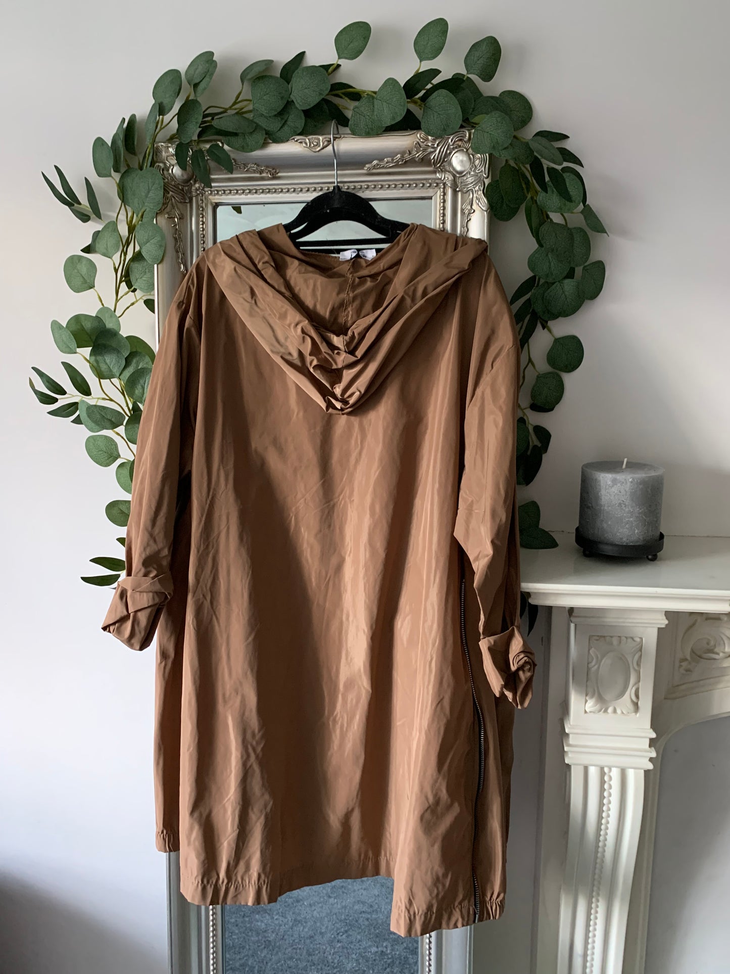 Showerproof Coat With Side Zips