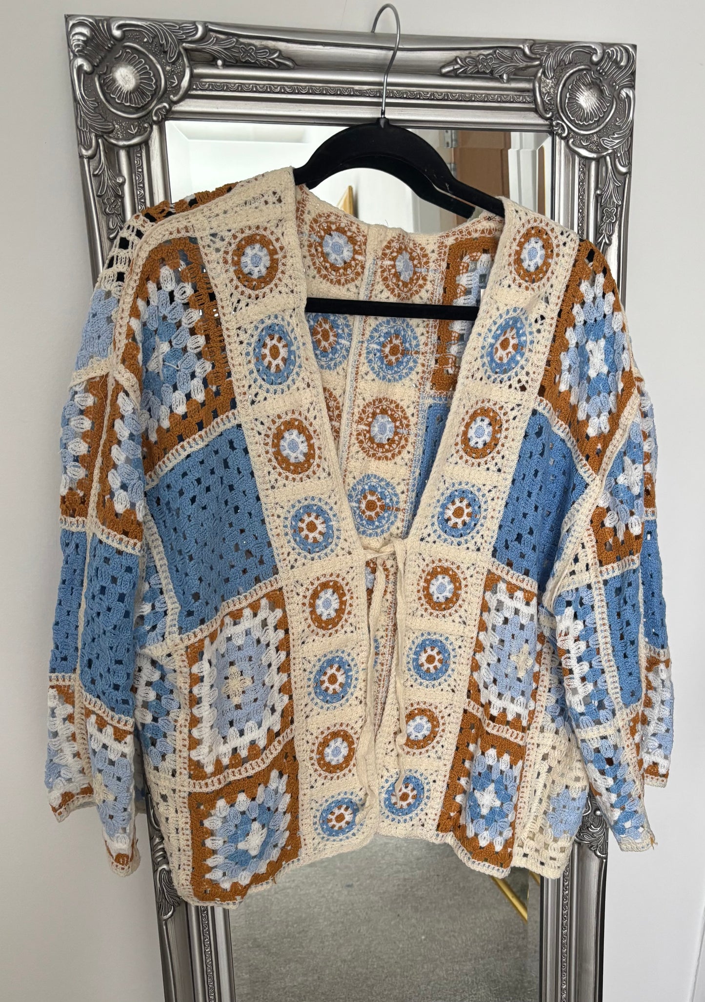 Crochet Effect Jacket