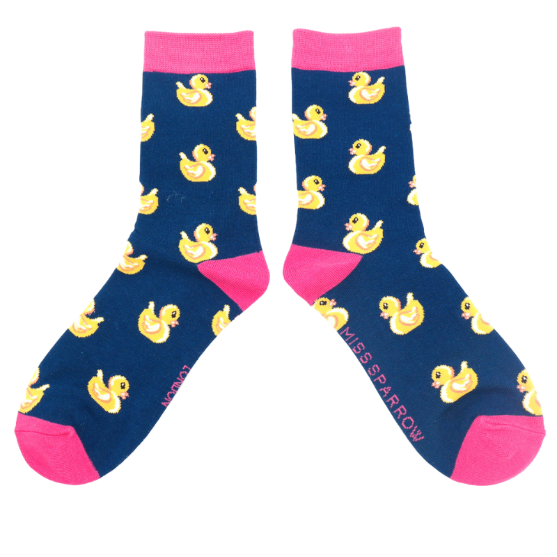 Bamboo Socks For Women - Ducks