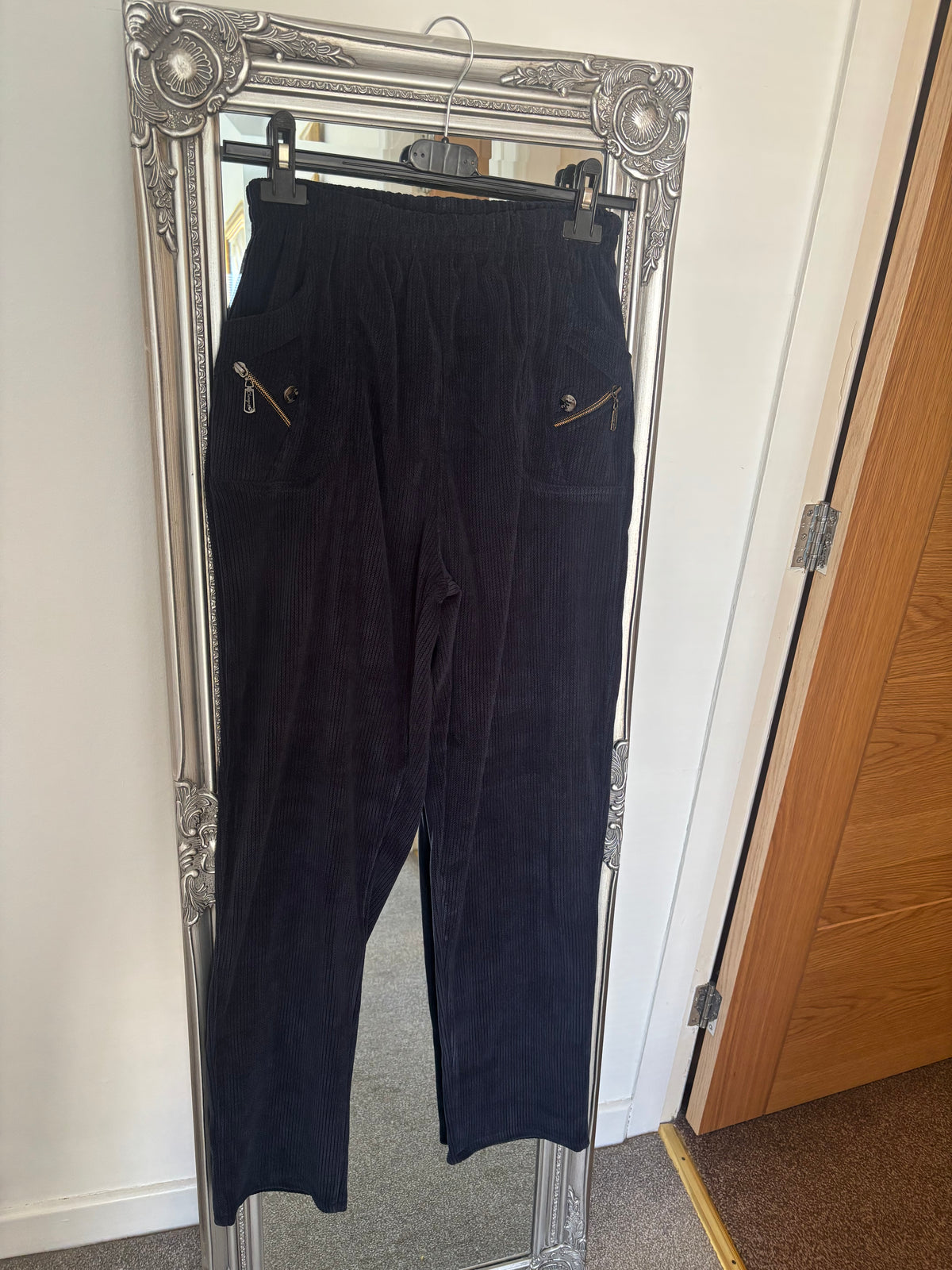Cord Trousers - Navy