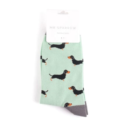 Bamboo Socks For Men - Dachshunds