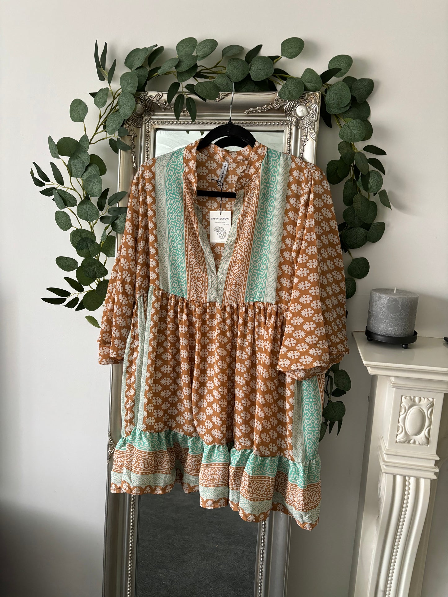Washable Silk Mix Tunic/Dress