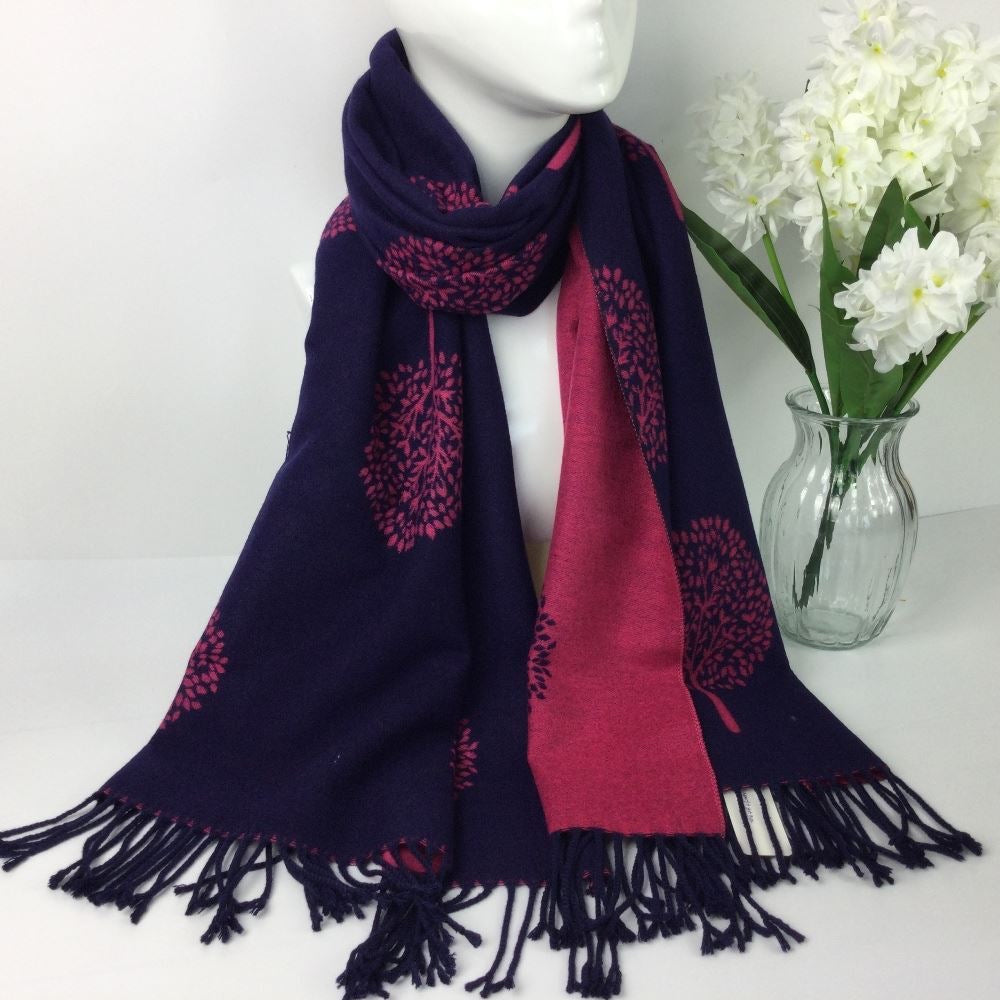 Super Soft Cashmere Blend Reversible Wrap