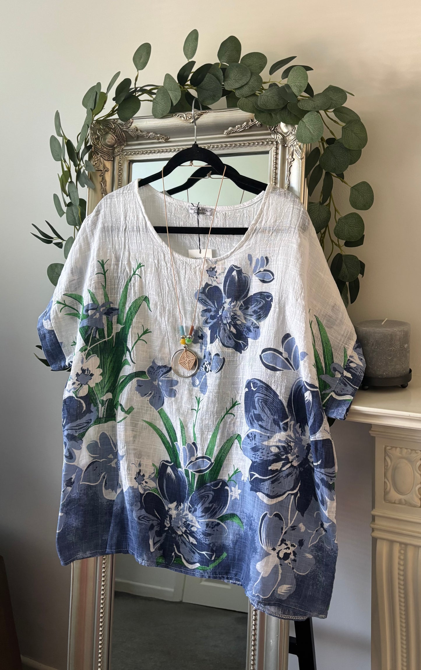 Short Sleeve Cotton Tunic