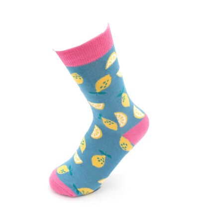 Bamboo Socks For Women - Lemons