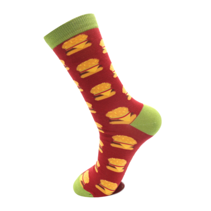 Bamboo Socks For Men - Burgers