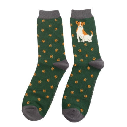 Bamboo Socks For Men - Jack Russell