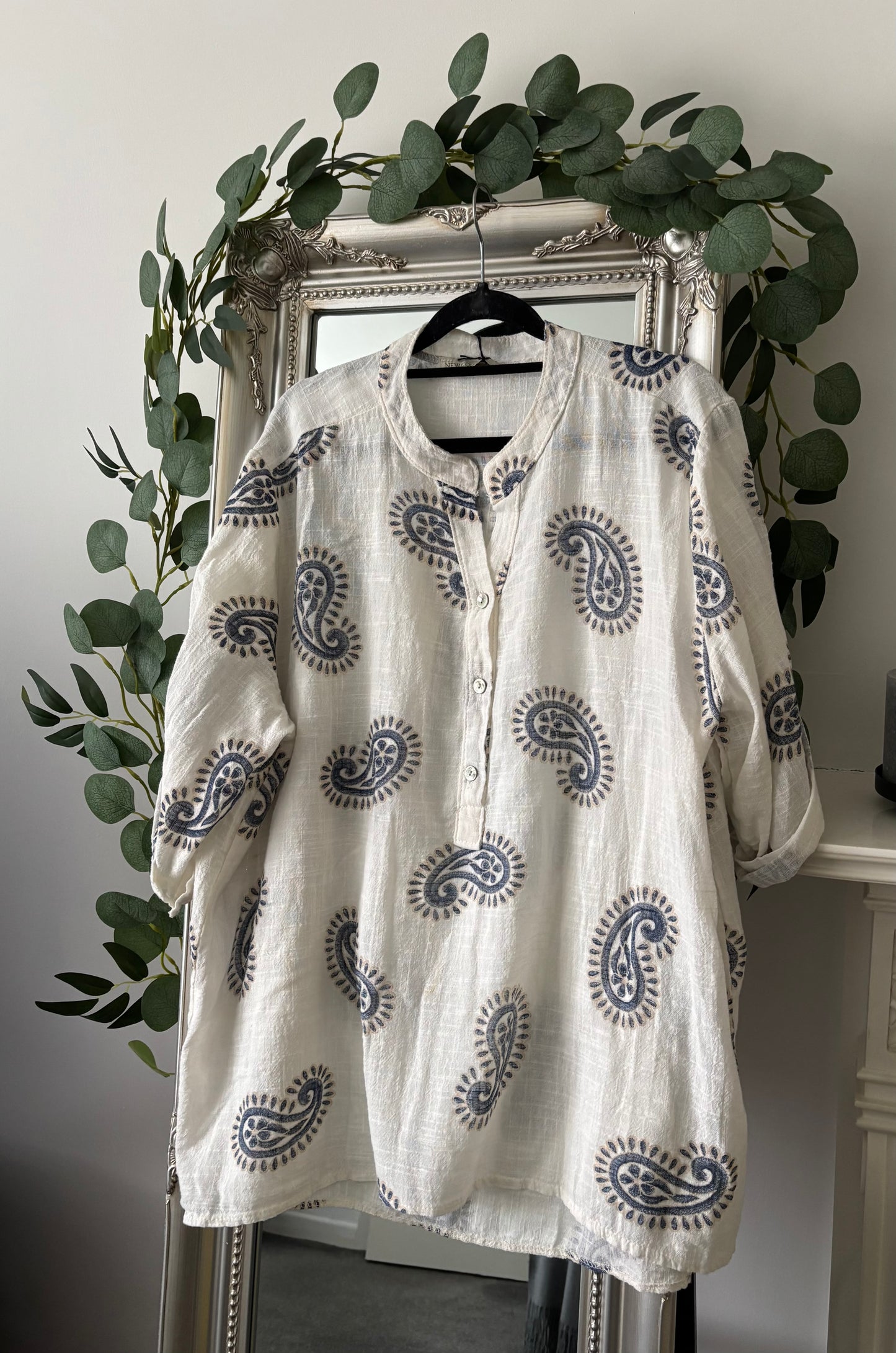 Cotton Paisley Shirt