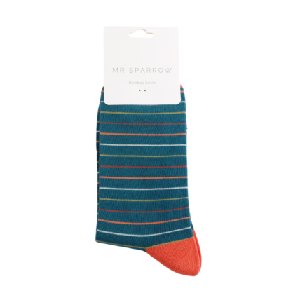 Bamboo Socks For Men - Thin Stripes