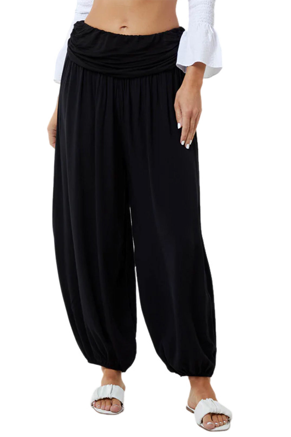 Plain Harem Trousers