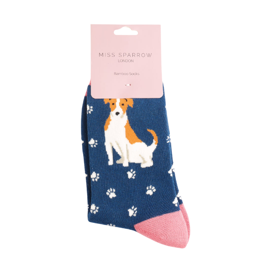 Bamboo Socks For Women - Jack Russell