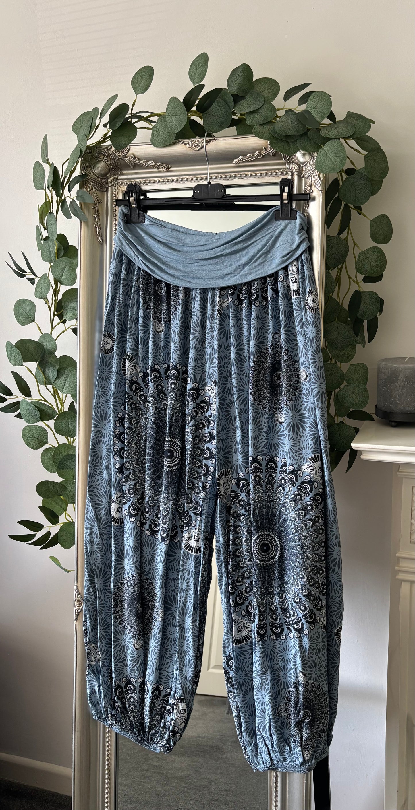 Mandalay Print Harem Trousers