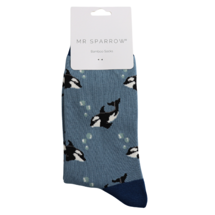 Bamboo Socks For Men - Orca