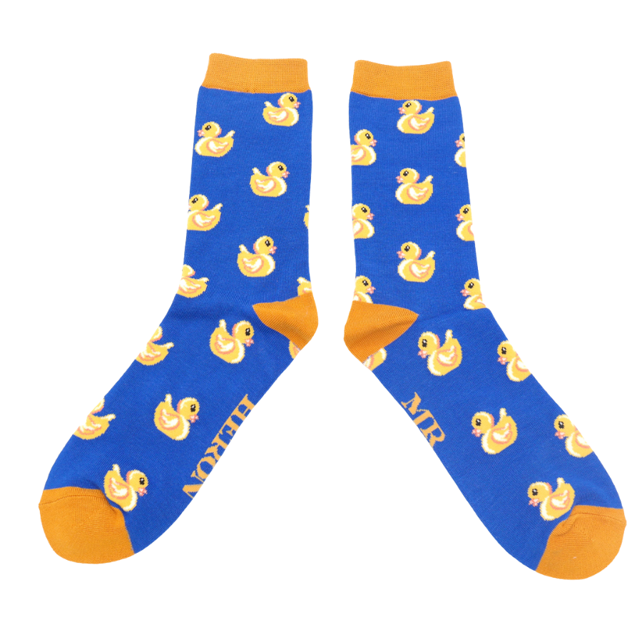 Bamboo Socks For Men - Ducks