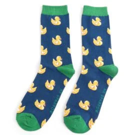 Bamboo Socks For Men - Ducks