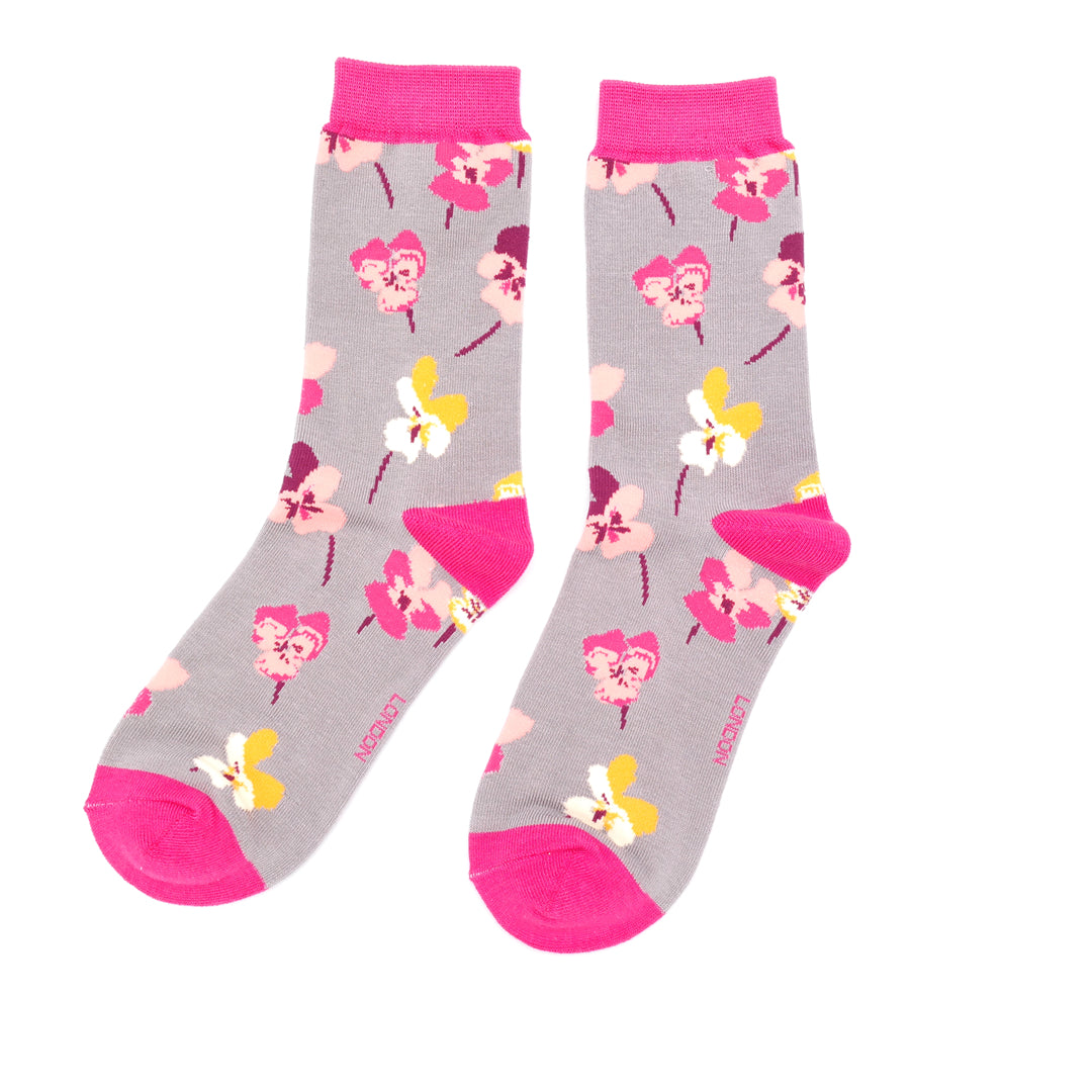 Bamboo Socks For Women - Violas