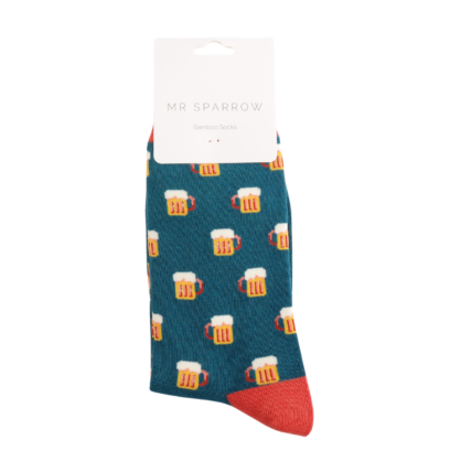 Bamboo Socks For Men - Beer