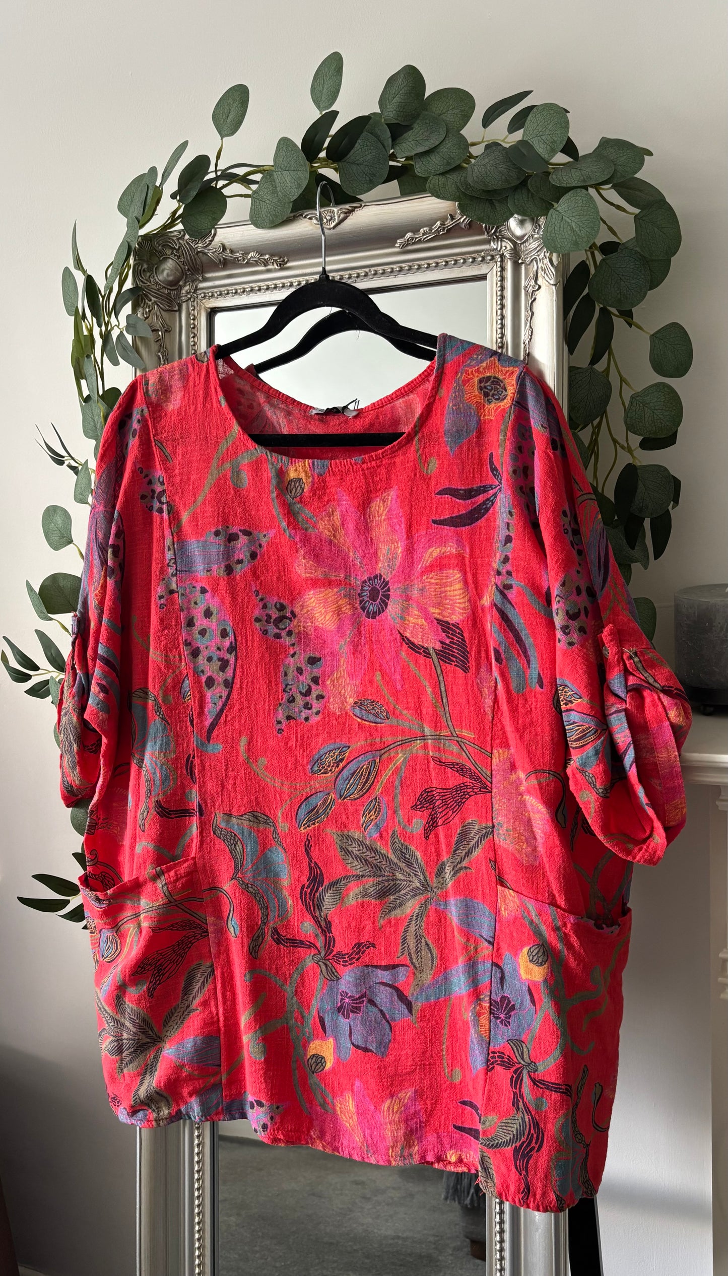 Cotton Orchid Print Tunic