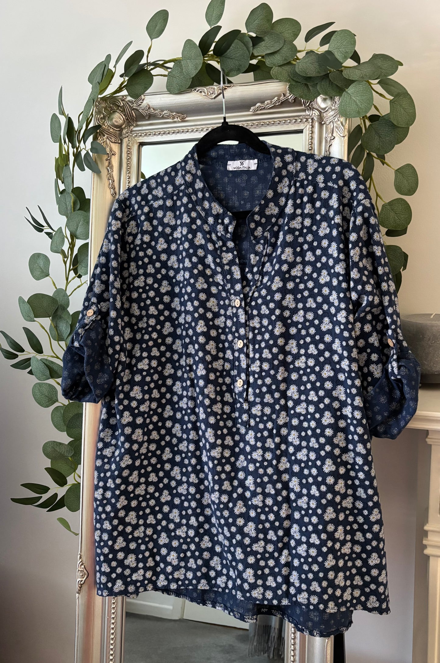 Small Daisy Print Shirt