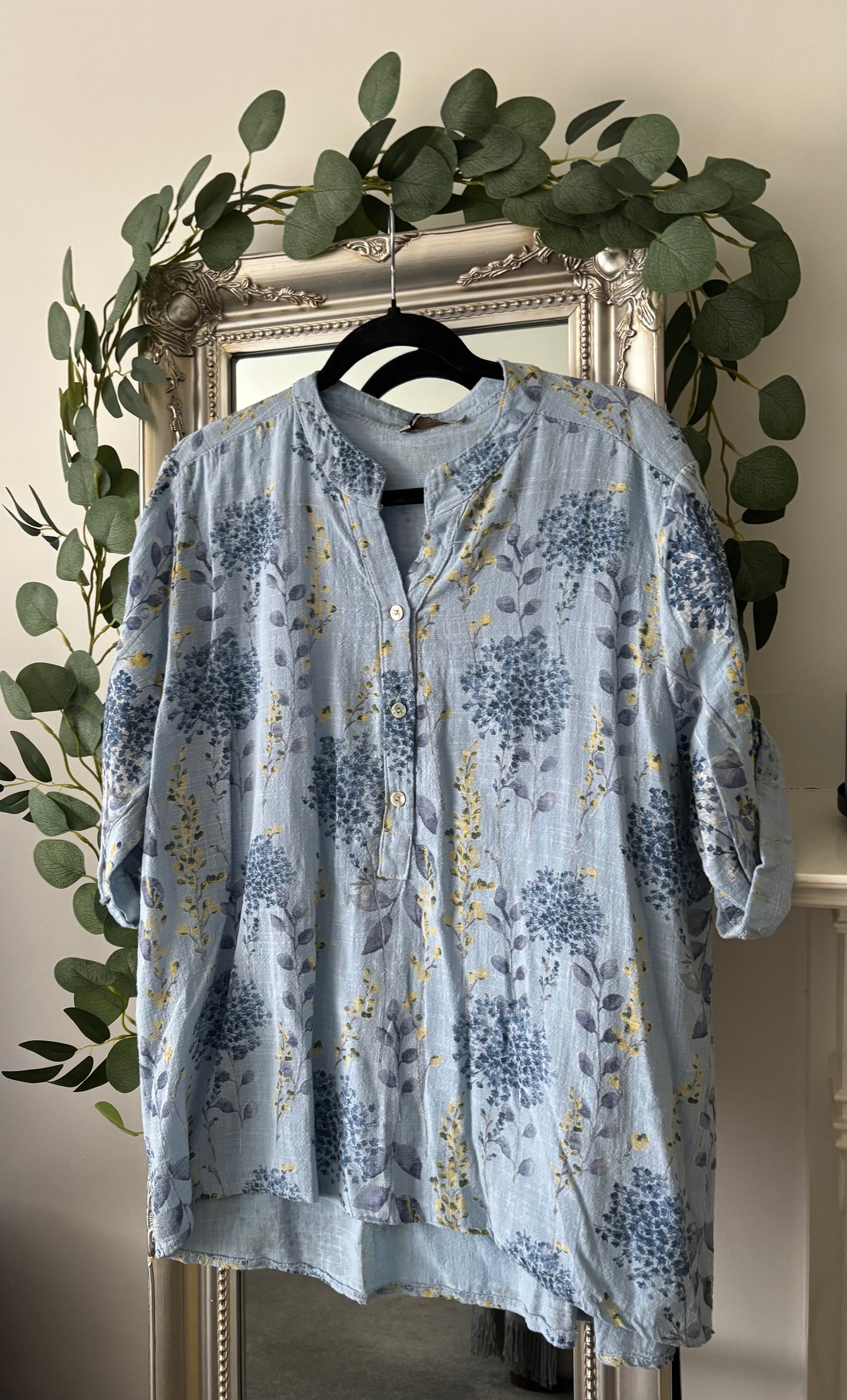 Floral Cotton Shirt